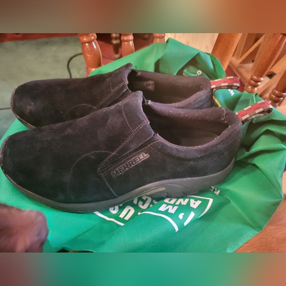 Gently used Men's Merrells slip on tan - Picture 2 of 8